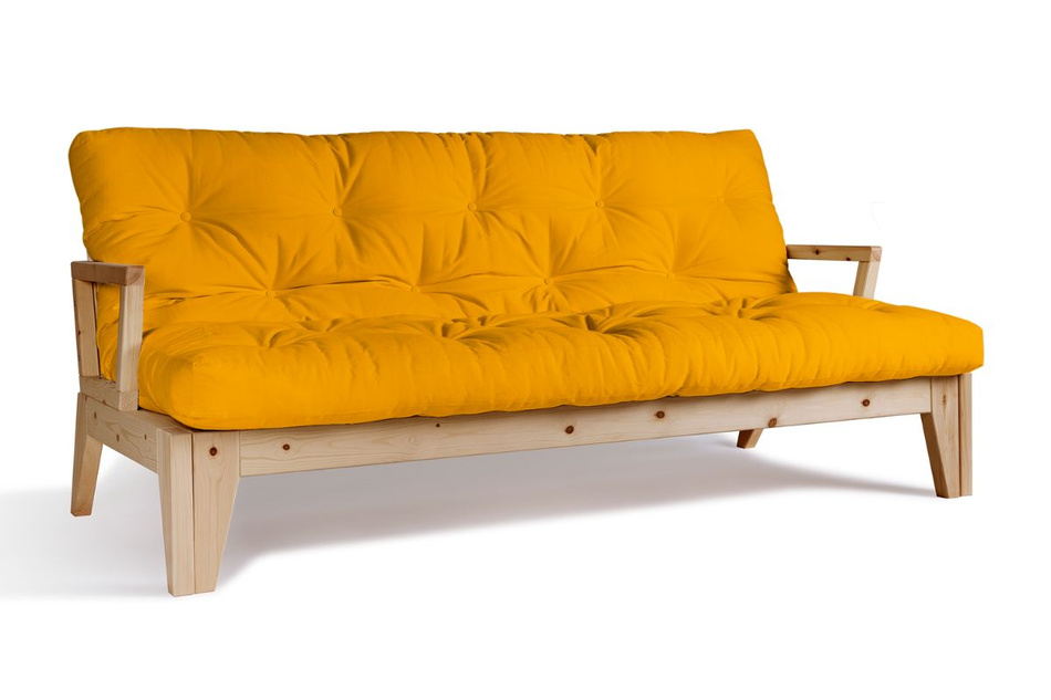 Canapé lit 200 cm - Sakura - Pascall Futon Jaune