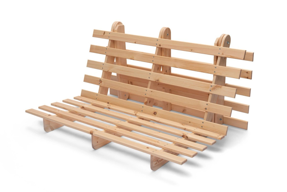 Canapé de jardin 140×200 cm dépliable – Freedom Classic – Pascall Futon Marron