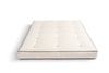Matelas 140x200 naturel avec coco - Futon Medium Coco - Pascall Kedro Ecru