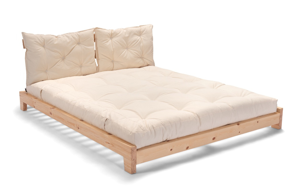 Lit en bois 90x200 - Aisha Exclusive Natura - Pascall
