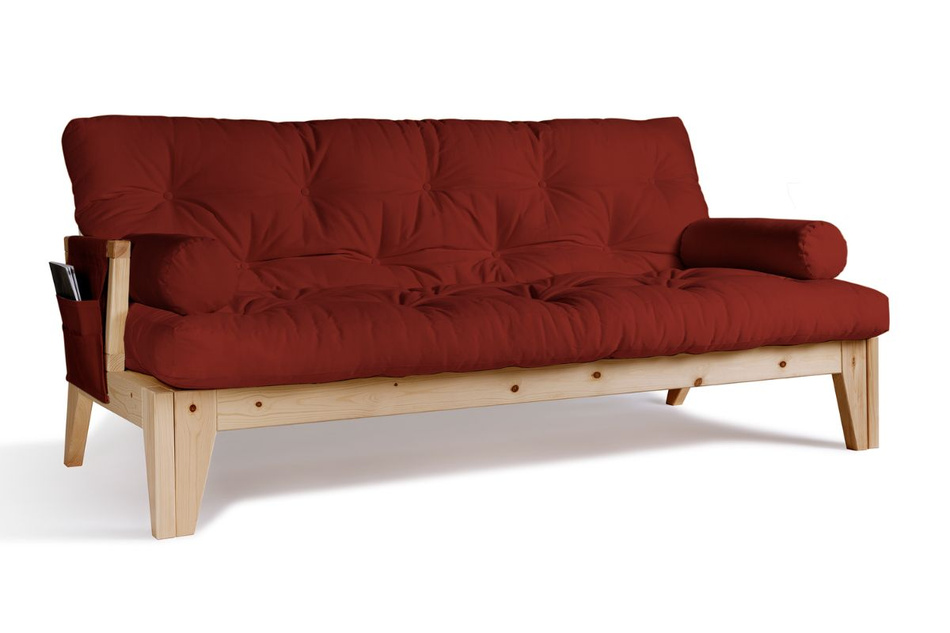 Canapé lit 200 cm - Sakura - Pascall Futon Brique