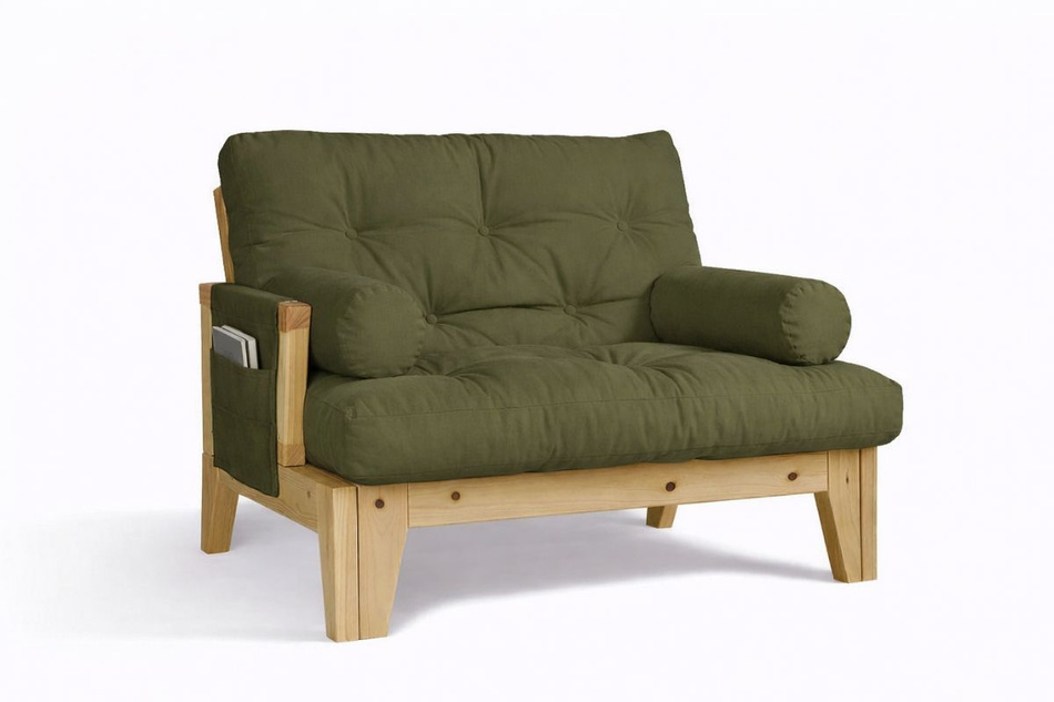 Fauteuil Sakura - Pascall Futon Kaki