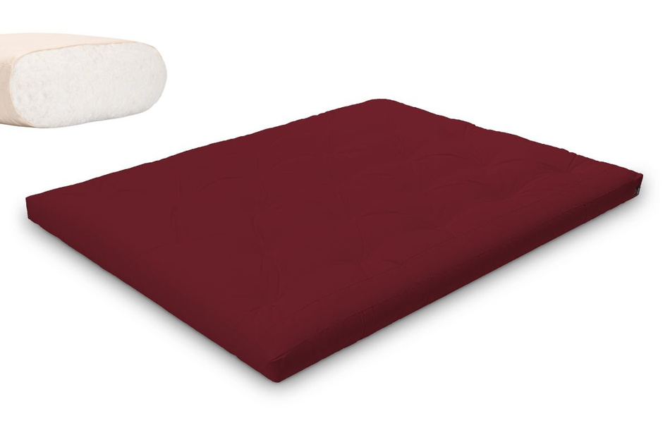 Matelas 160x200 naturel - Futon Slim Natural - Pascall Bordeaux