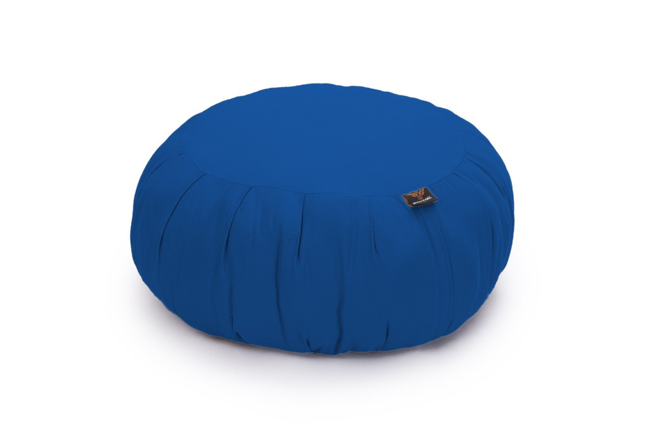 Coussin de méditation Zafu 25x50 - Pascall Bleu
