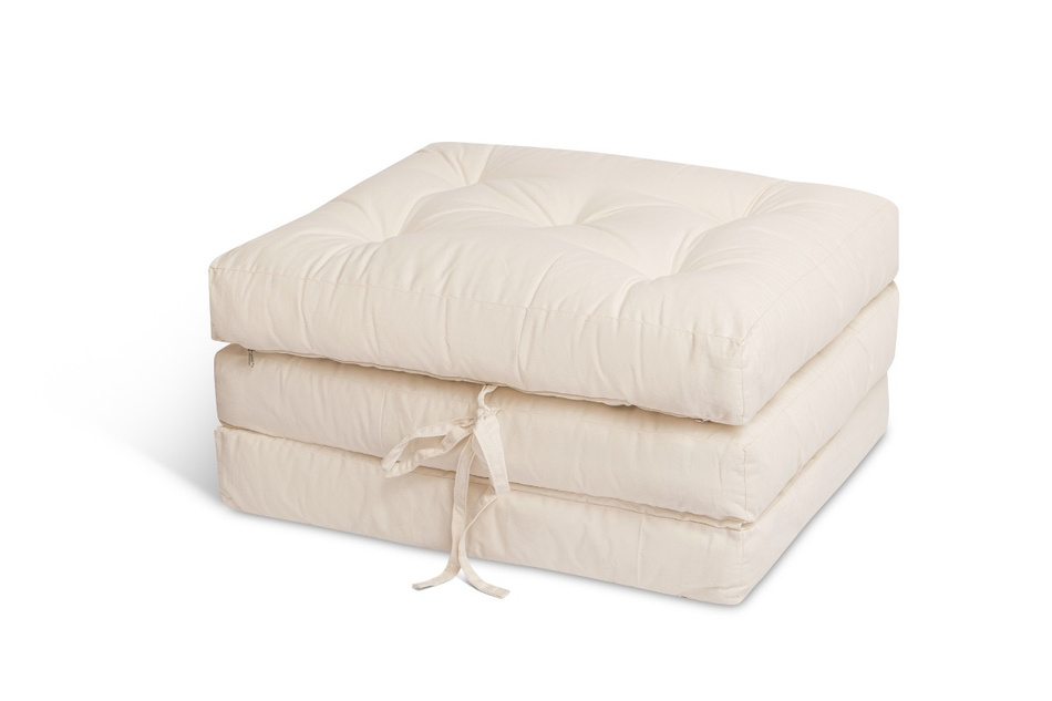 Matelas Pliable 90x200 avec latex - Futon Flex Latex - Pascall Vert Bouteille