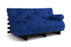Canapé lit 160x200 - Slim Exclusive Black - Pascall Futon Bleu