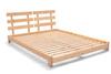 Lit en bois 180x200 - Aisha Classic Natura - Pascall