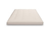 Matelas 160x200 naturel avec latex et 2x coco- Futon Comfort Relax Hard - Pascall Ecru