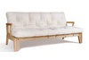 Canapé lit 200 cm - Sakura - Pascall Futon Ecru