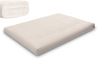 Matelas 140x200 naturel avec latex - Futon Comfort Trio Latex - Pascall Ecru