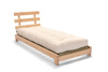 Lit en bois 90x200 - Aisha Classic Natura Tatami - Pascall