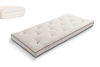 Matelas 90x200 naturel avec latex - Futon Slim Latex Kedro - Pascall Lin