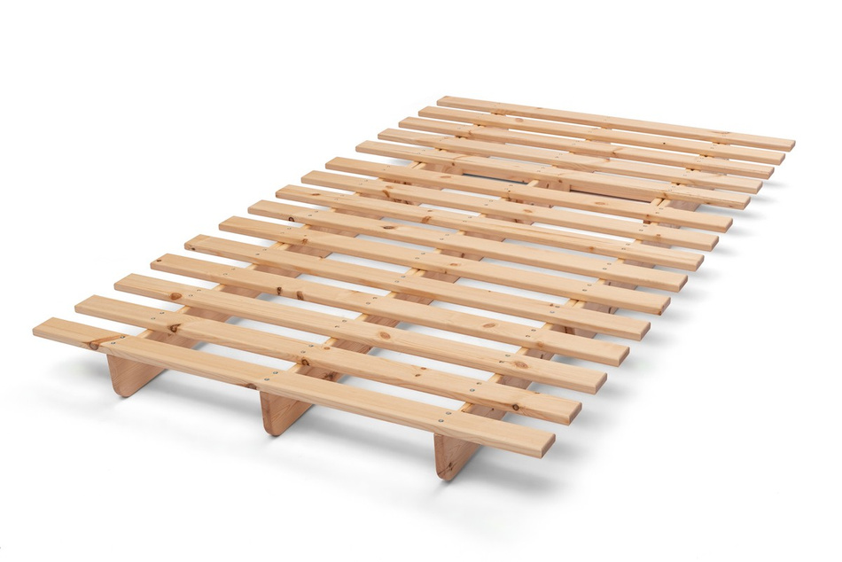 Canapé lit 120x200 - Slim Basic Classic - Pascall Futon Gris