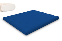Matelas 180x200 naturel - Futon Slim Natural - Pascall Bleu