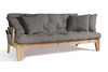 Canapé lit 200 cm - Sakura - Pascall Futon Gris