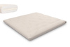 Matelas 200x200 naturel avec latex - Futon Slim Latex - Pascall Ecru