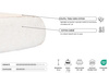 Matelas 160x200 naturel - Futon Medium Natural Kedro - Pascall Lin