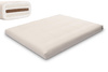 Matelas 160x200 naturel avec coco et 2x latex - Futon Comfort Relax - Pascall Ecru