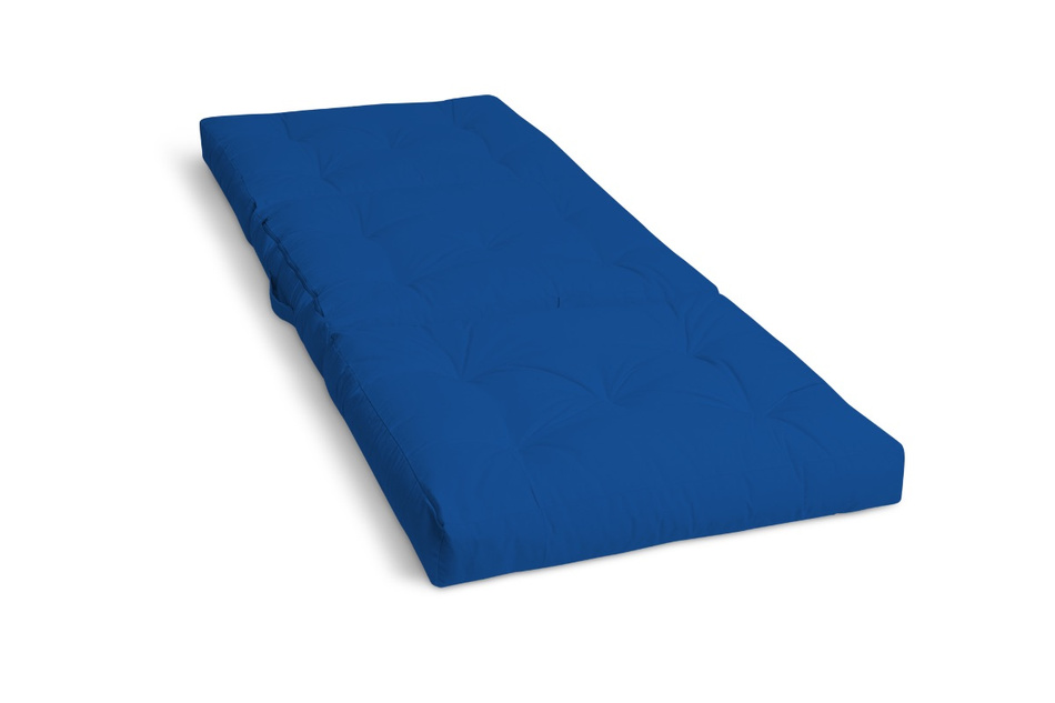 Matelas Pliable 80x200 avec latex - Futon Flex Latex - Pascall Bleu