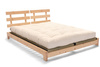 Lit en bois 160x200 - Aisha Classic Natura Tatami - Pascall