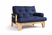 Fauteuil Sakura - Pascall Futon Bleu Marine