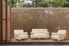 Canapé de jardin 120×200 cm dépliable – Freedom Classic – Pascall Futon Marron