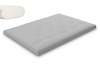 Matelas 140x200 naturel - Futon Slim Natural - Pascall Gris Clair