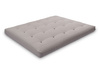 Matelas 160x200 naturel avec latex et 2x coco- Futon Comfort Relax Hard - Pascall Gris