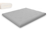 Matelas 180x200 naturel avec latex - Futon Slim Latex - Pascall Gris Clair