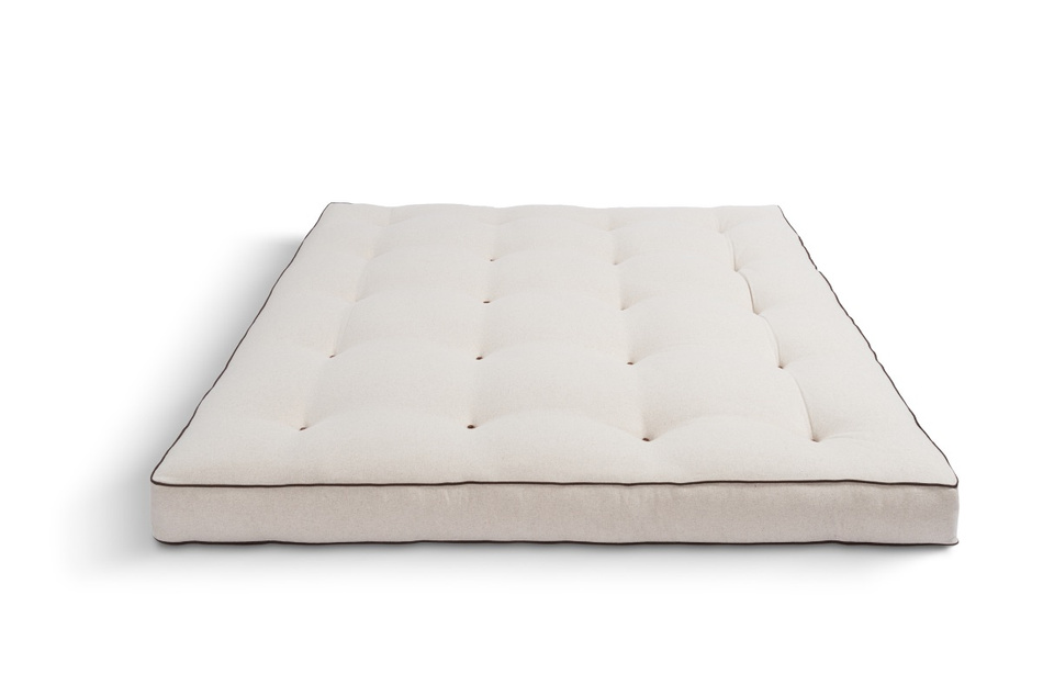 Matelas 180x200 naturel avec latex - Futon Medium Latex - Pascall Kedro Lin