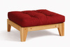 Repose-pieds Sakura - Pascall Futon Bordeaux