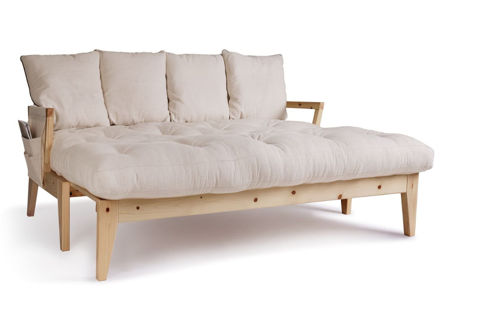 Canapé lit 200 cm - Sakura - Pascall Futon Lin