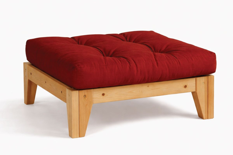 Repose-pieds Sakura - Pascall Futon Bordeaux