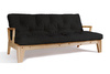 Canapé lit 200 cm - Sakura - Pascall Futon Noir