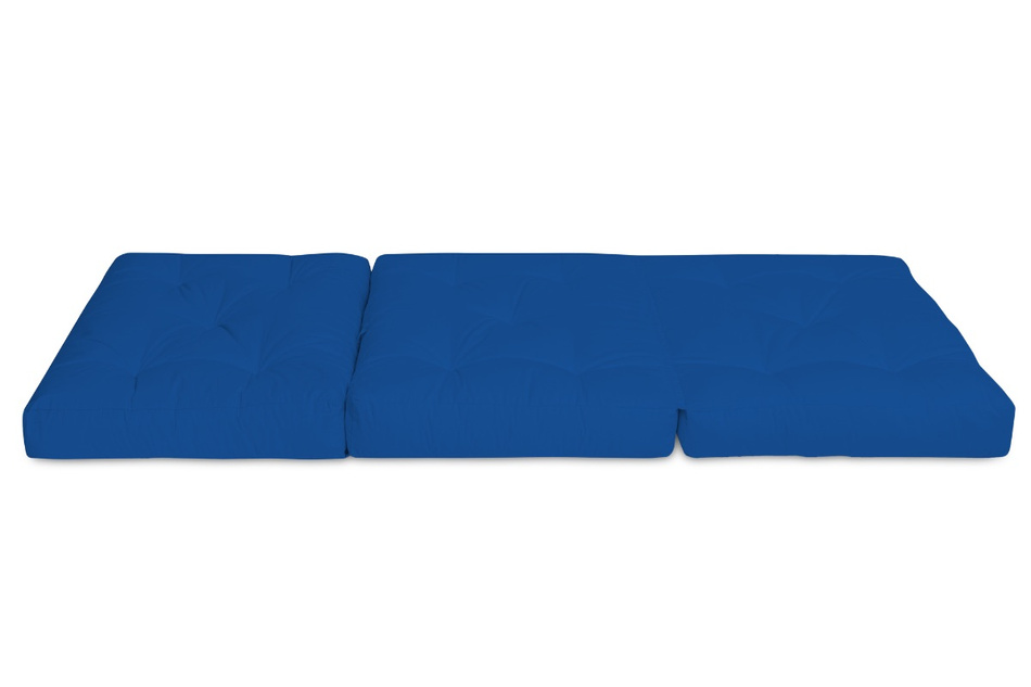 Matelas Pliable 80x200 - Futon Flex Natural - Pascall Bleu