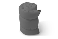 Matelas 140x200 naturel - Futon Pascall Travel Natural Gris