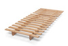 Canapé de jardin 90×200 cm dépliable – Freedom Classic – Pascall Futon Marron