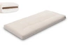 Ecru \ Coton non tissé + 3 cm de couche de noix de coco \ 90x200 cm