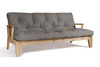 Canapé lit 200 cm - Sakura - Pascall Futon Gris