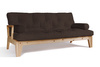 Canapé lit 200 cm - Sakura - Pascall Futon Marron