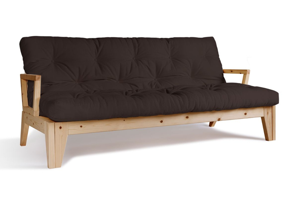 Canapé lit 200 cm - Sakura - Pascall Futon Marron