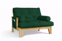 Fauteuil Sakura - Pascall Futon Vert Bouteille