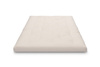 Matelas 140x200 naturel avec latex - Futon Slim Latex - Pascall Ecru