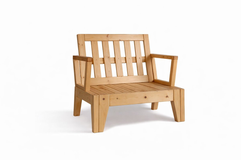 Fauteuil Sakura - Pascall Futon Ecru