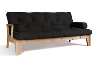 Canapé lit 200 cm - Sakura - Pascall Futon Noir