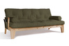 Canapé lit 200 cm - Sakura - Pascall Futon Kaki