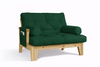 Fauteuil Sakura - Pascall Futon Vert Bouteille
