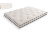 Matelas 160x200 naturel avec latex - Futon Slim Latex Kedro - Pascall Lin