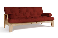 Canapé lit 200 cm - Sakura - Pascall Futon Brique