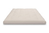 Matelas 160x200 naturel avec latex - Futon Slim Latex - Pascall Bleu